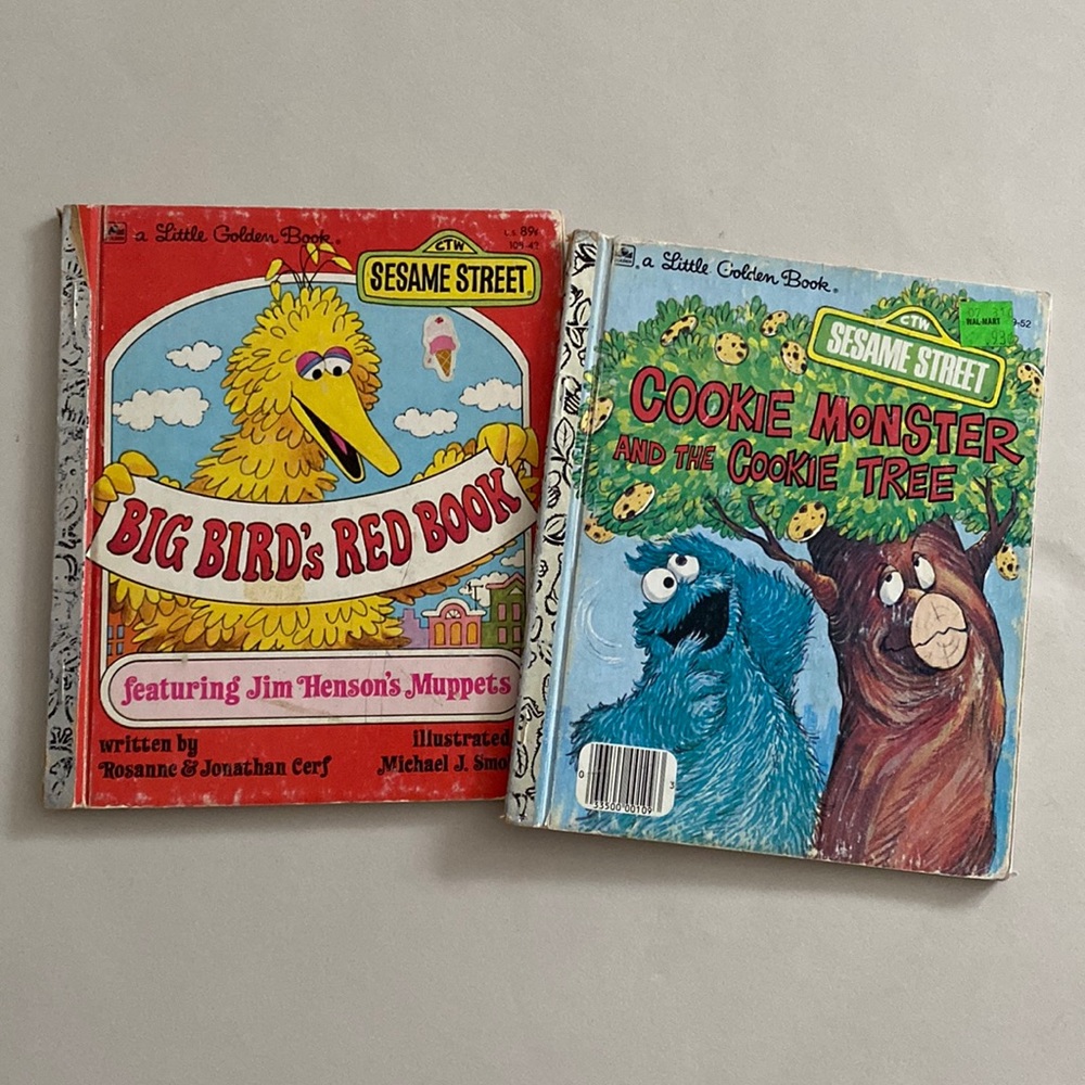Little Golden Books Sesame Street Titles